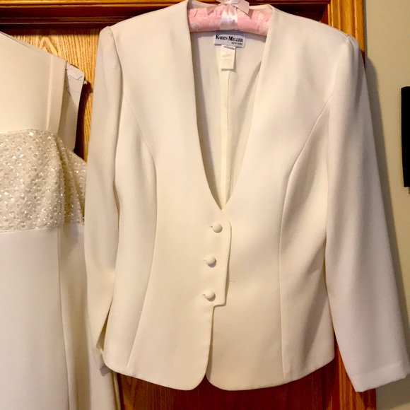 Vintage Dresses Vintage Size 2 Fancy Beaded Dress Suit W Jacket